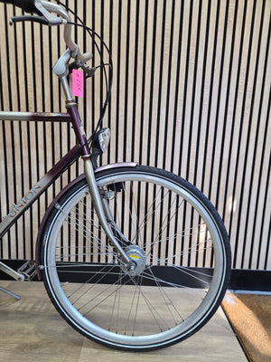 Union Flamingo Herenfiets – 61 cm – 6 Versnellingen – Grijs/Paars