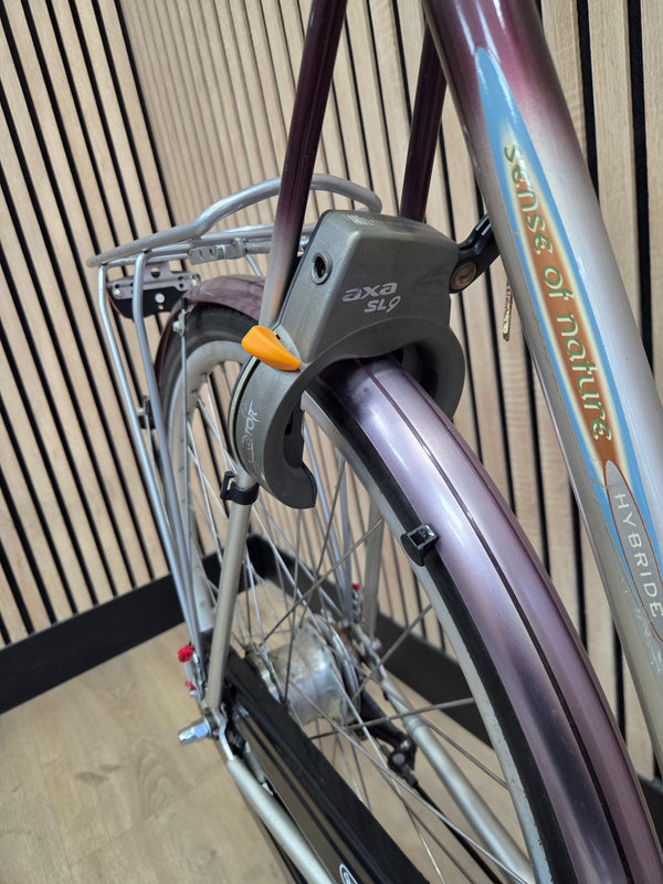 Union Flamingo Herenfiets – 61 cm – 6 Versnellingen – Grijs/Paars
