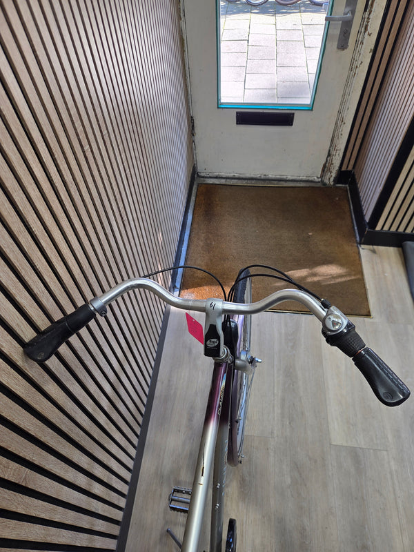 Union Flamingo Herenfiets – 61 cm – 6 Versnellingen – Grijs/Paars