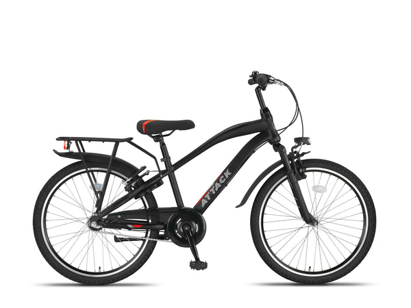 Altec Attack 24 inch MTB Zwart Zilver - foto 1