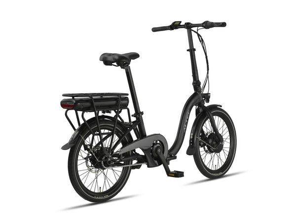 Altec Compact E-Bike Vouwfiets 20 inch 39 cm 468 Wh Mat Zwart - foto 3