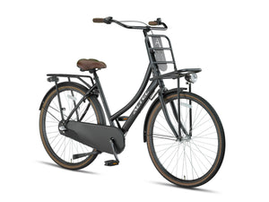 Altec Nostalgia 28 inch 53 cm Transportfiets Mat Zwart - foto 2
