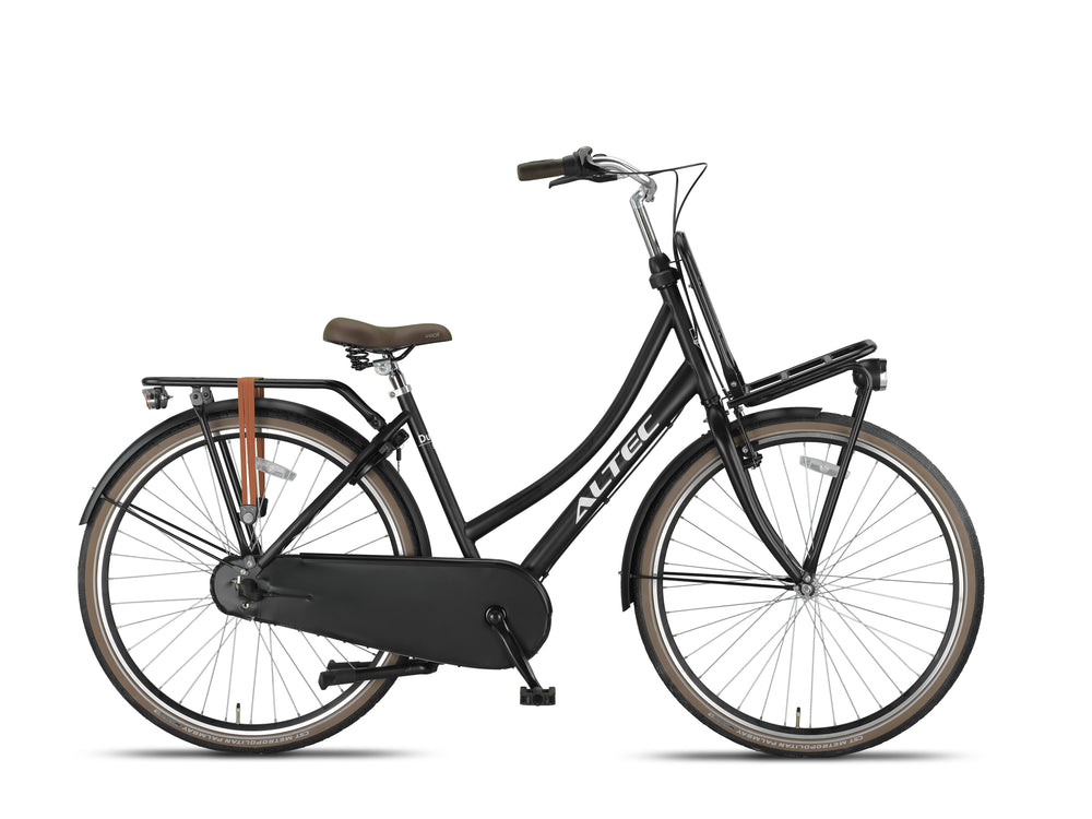 Altec Dutch 28 inch Transportfiets 57 cm Mat Zwart - foto 1