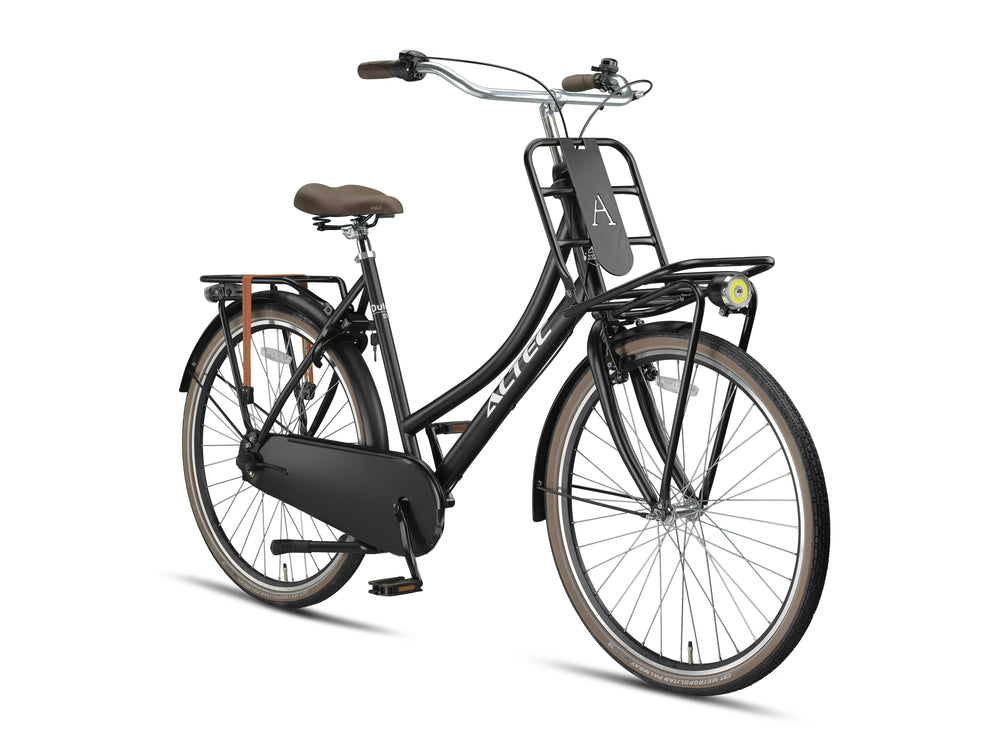 Altec Dutch 28 inch Transportfiets 57 cm Mat Zwart - foto 1