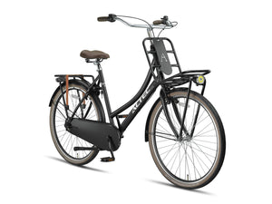 Altec Dutch 28 inch Transportfiets 57 cm Mat Zwart - foto 2