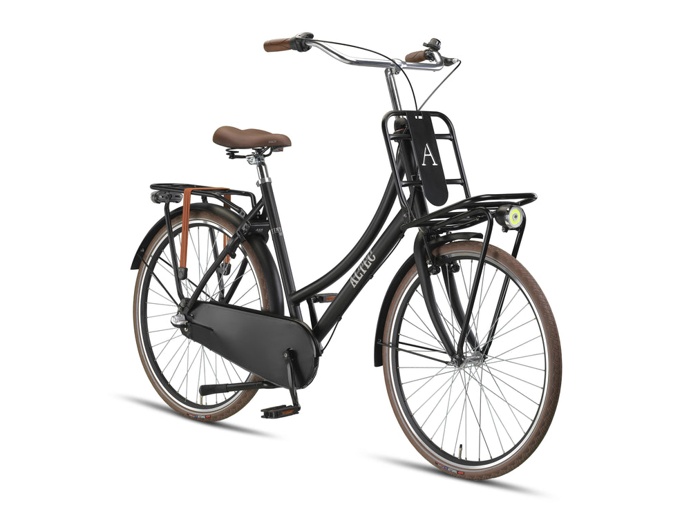 Altec Vintage 28 inch Transportfiets Mat Zwart 57 cm - foto 1