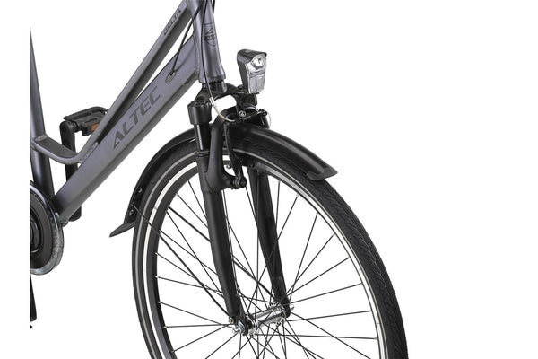 Altec Delta 28 inch Damesfiets 56 cm Mat Gray - foto 5
