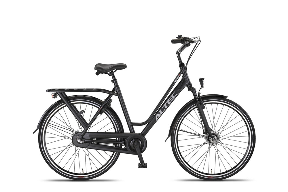 Altec Delta + Plus 28 inch Damesfiets 56 cm Mat Zwart - foto 1