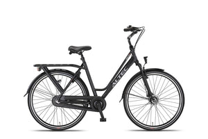 Altec Delta + Plus 28 inch Damesfiets 56 cm Mat Zwart - foto 1