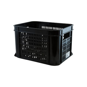 Crate PVC 30L Black 40x30x25 cm