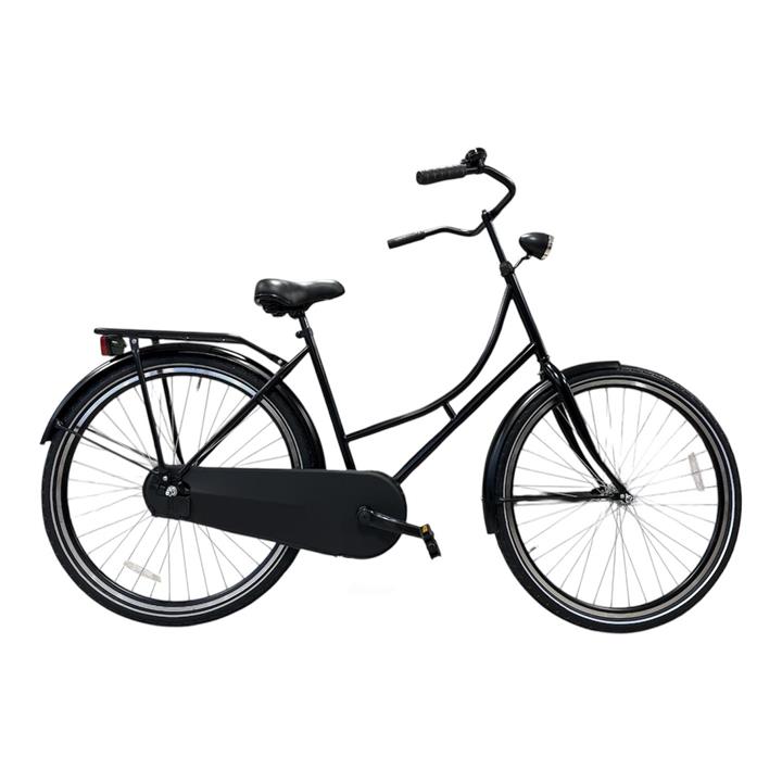 No Label Omafiets Nexus 3 57 cm matzwart
